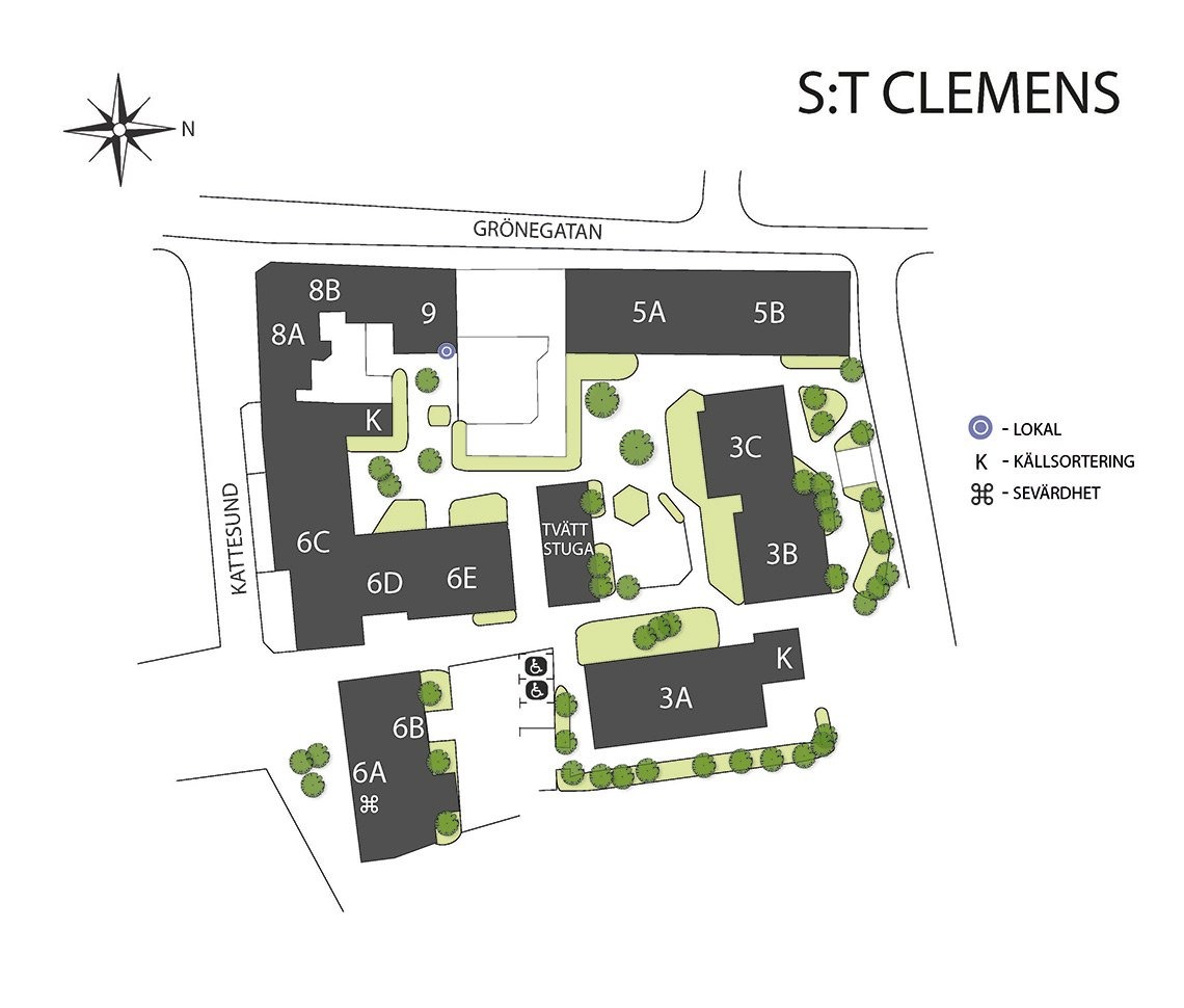 karta över området sankt clemens