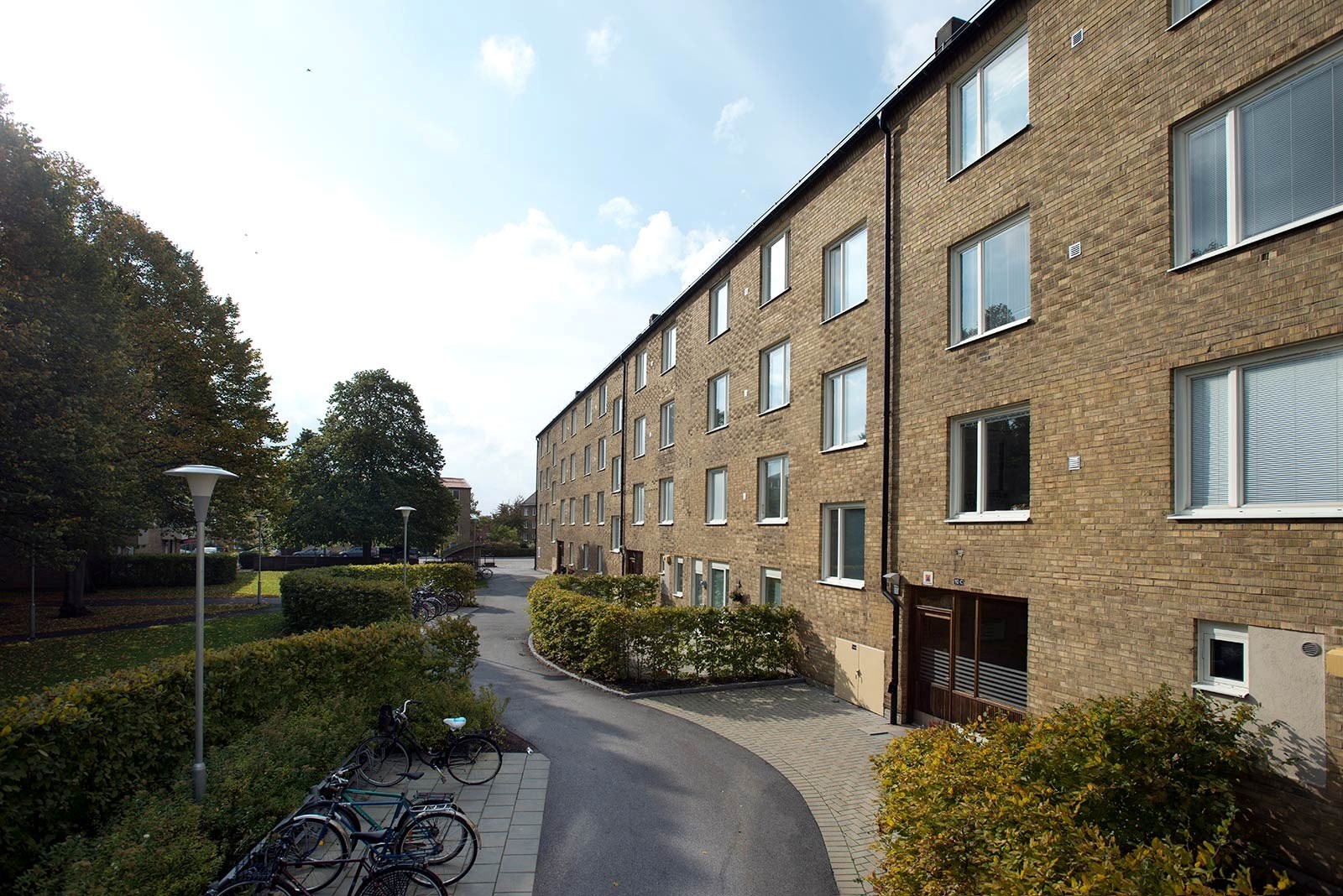 En fastighet i tegel